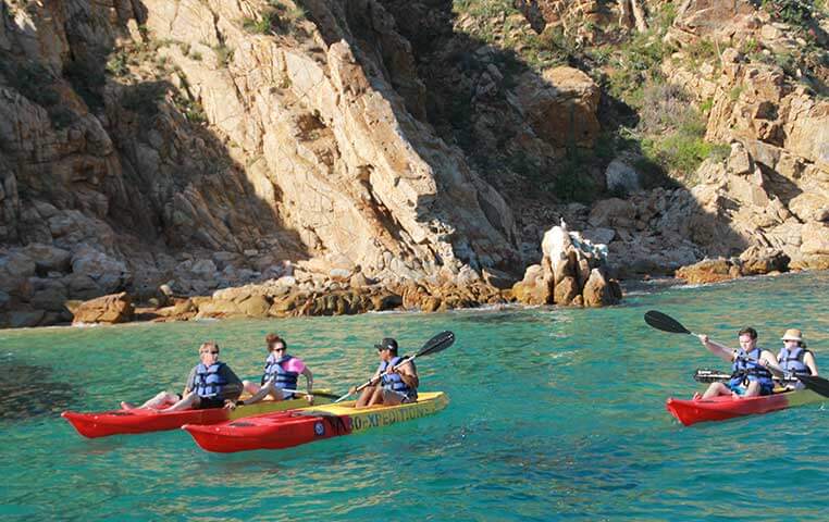 Kayaking in Cabo San Lucas