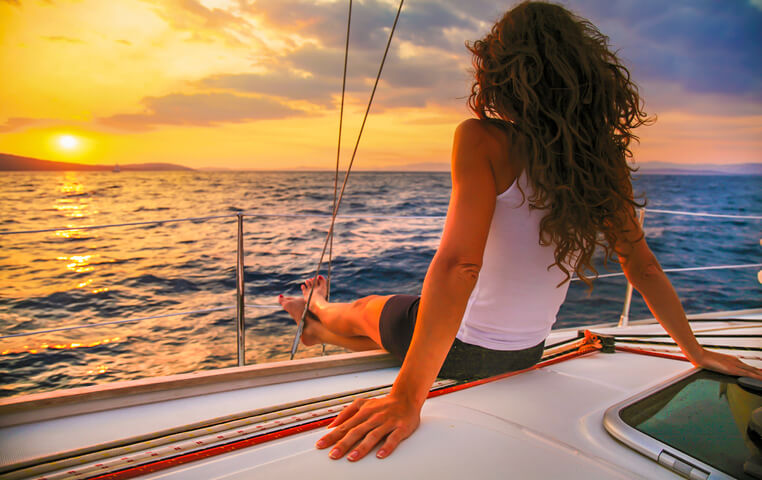 Sunset Sailing in Cabo Arch of Cabo San Lucas