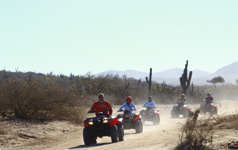 Ride your ATV on a Cabo Beach