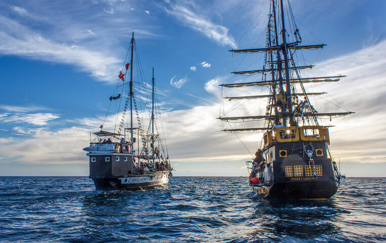 Pirate Boat in Cabo